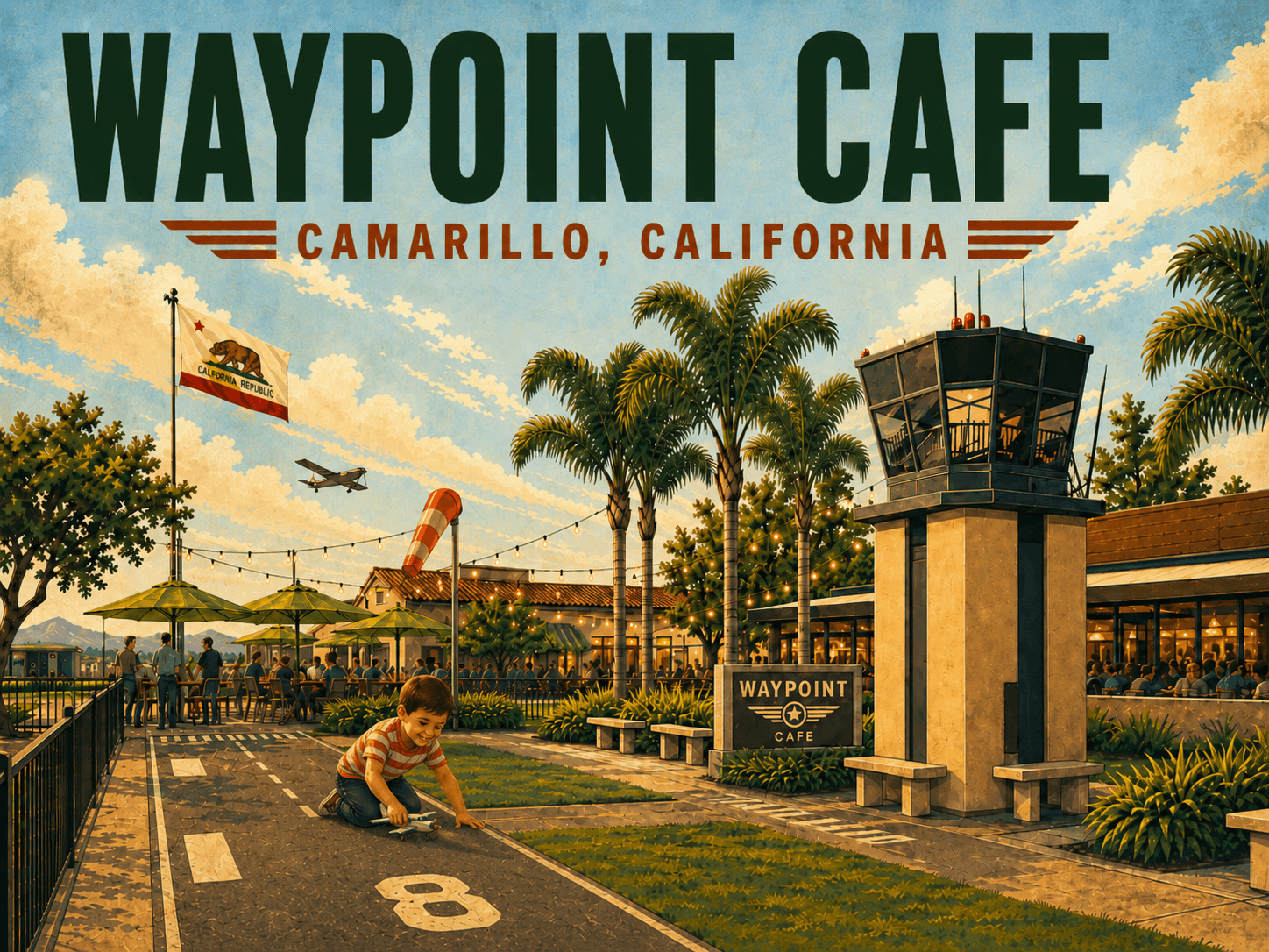 Aviation-themed Cafe