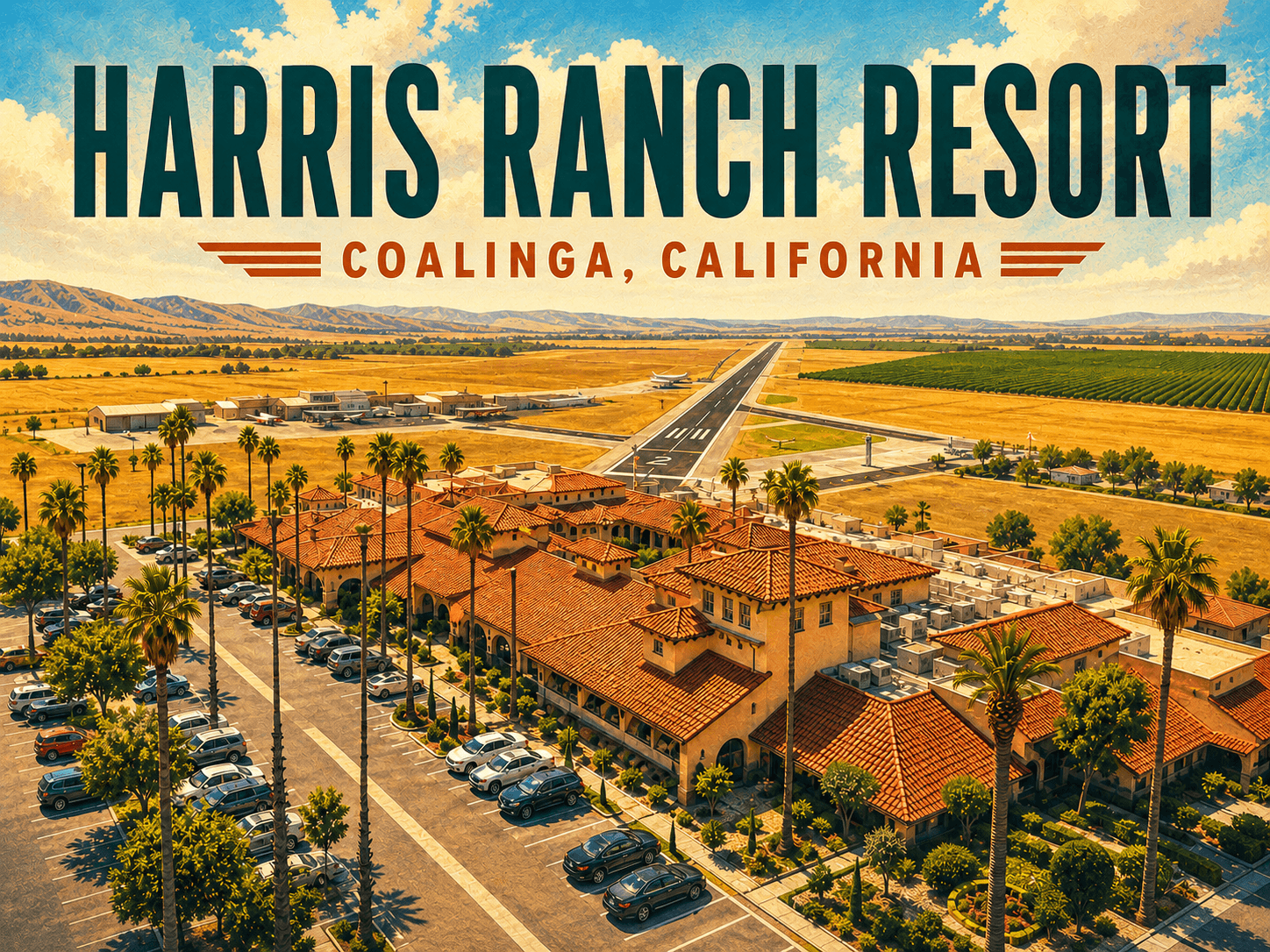California's Plane-to-Farm-to-Fork Landmark